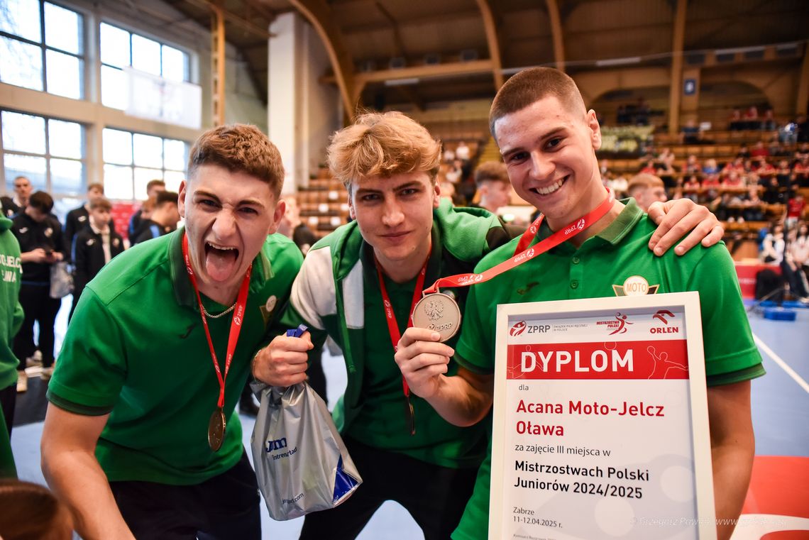 Zrobili to! Mają brązowy medal mistrzostw Polski juniorów!