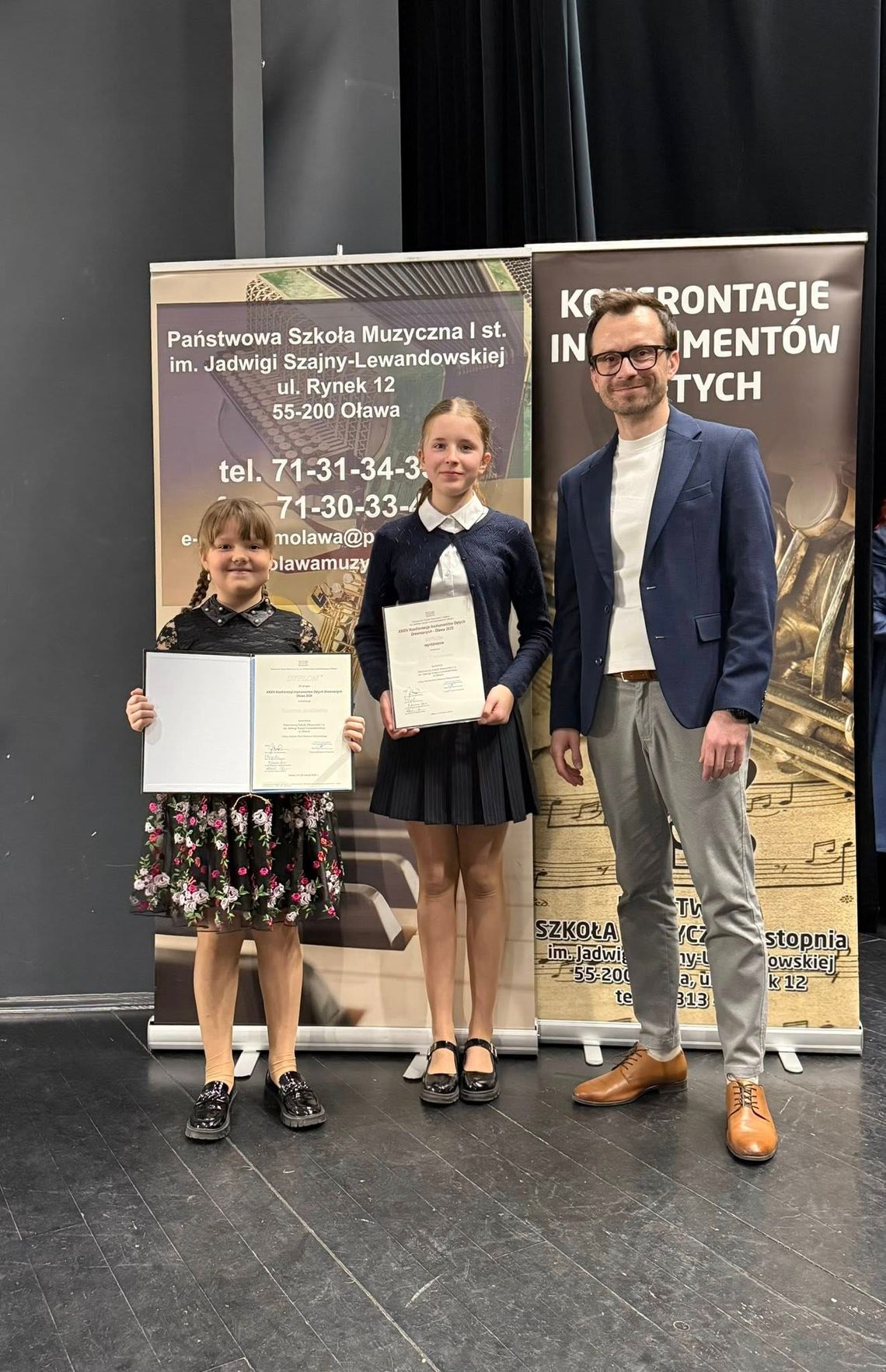 Oławianie nagrodzeni w Konkursie Instrumentów Dętych
