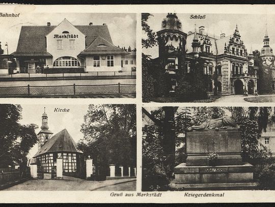 Stare pocztówki - powiat oławski