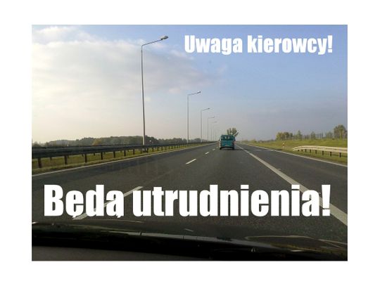 Utrudnienia na A4