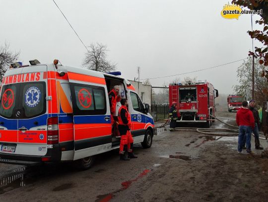 Bez dachu nad głową... Duży pożar w Dziuplinie