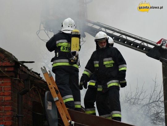 Bez dachu nad głową... Duży pożar w Dziuplinie