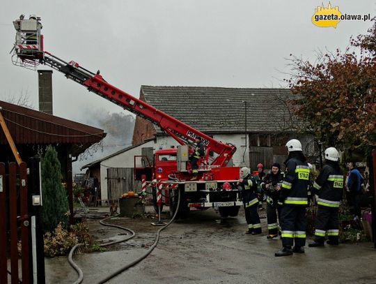 Bez dachu nad głową... Duży pożar w Dziuplinie