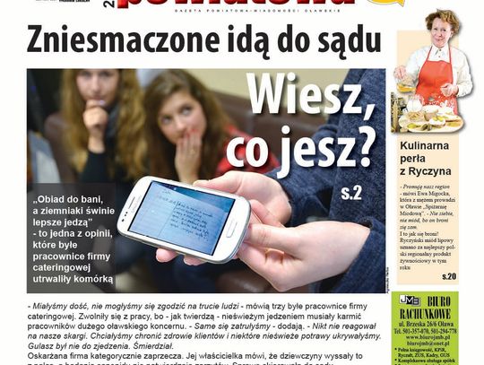 Wiesz co jesz? Zniesmaczone idą do sądu