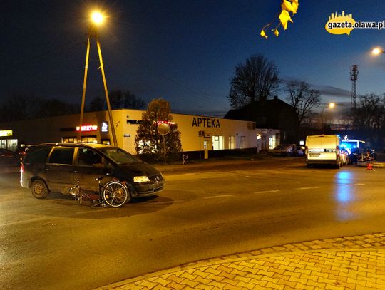 Potrącenie na skrzyżowaniu