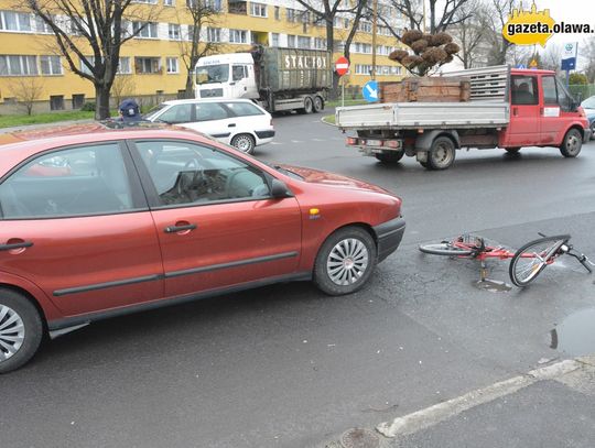 Potrącenie na skrzyżowaniu