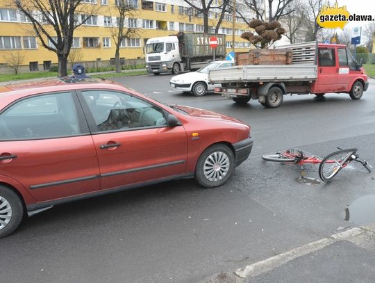 Potrącenie na skrzyżowaniu