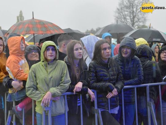 Wielka ulewa, ale na scenie pozytywna energia!