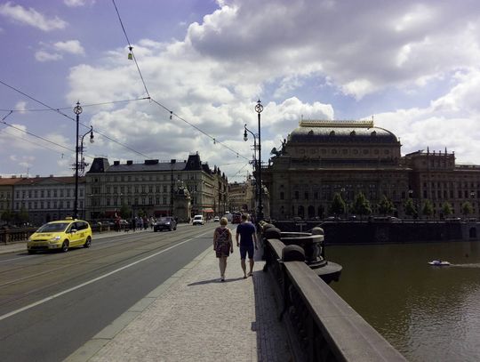 Jacek pozdrawia z Pragi! Jak się czuje?