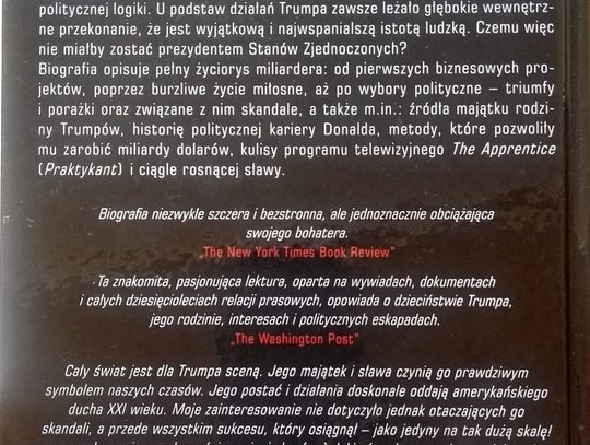 Donald Trump. W pogoni za sukcesem. Mamy dla WAS książki