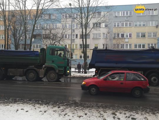 Nie zahamował i uderzył