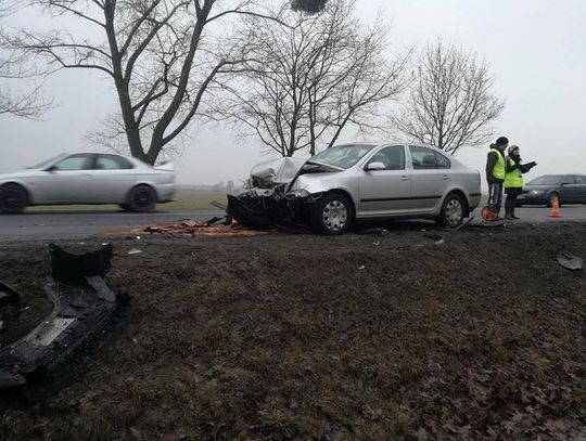 Zasnął i zjechał na czołówkę