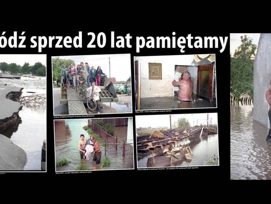 Powódź sprzed 20 lat pamiętamy!