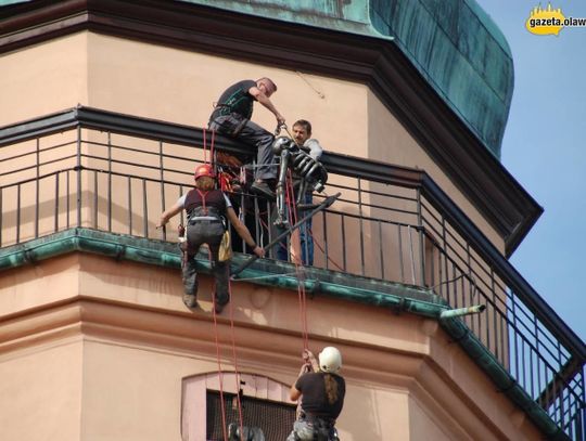 Król i Śmierć znów na wieży. Alpiniści w akcji!