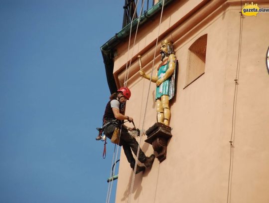 Król i Śmierć znów na wieży. Alpiniści w akcji!