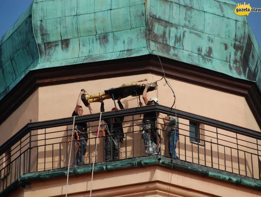 Król i Śmierć znów na wieży. Alpiniści w akcji!