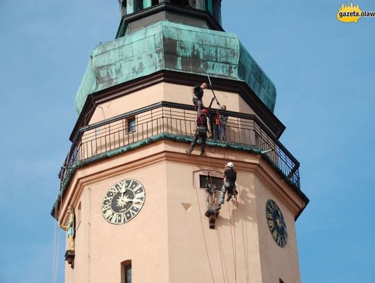 Król i Śmierć znów na wieży. Alpiniści w akcji!