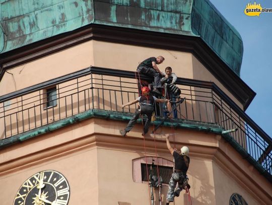 Król i Śmierć znów na wieży. Alpiniści w akcji!