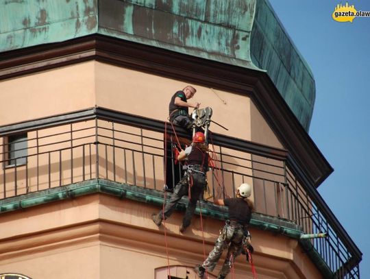 Król i Śmierć znów na wieży. Alpiniści w akcji!