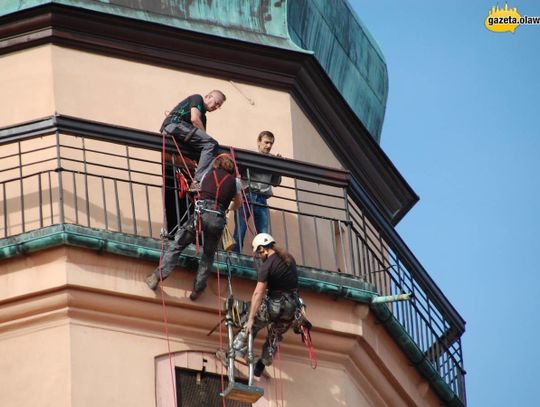 Król i Śmierć znów na wieży. Alpiniści w akcji!