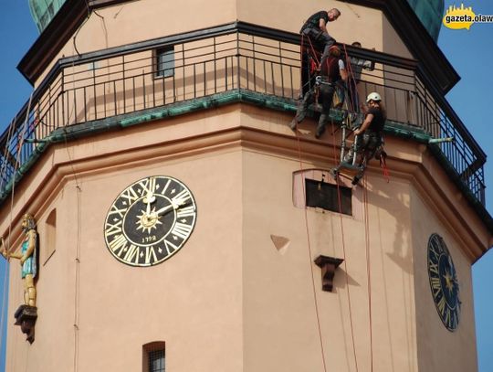 Król i Śmierć znów na wieży. Alpiniści w akcji!