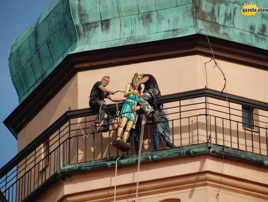 Król i Śmierć znów na wieży. Alpiniści w akcji!