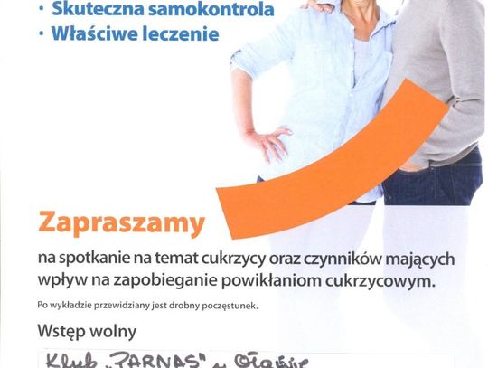 Cukrzyca bez powikłań - wstęp wolny
