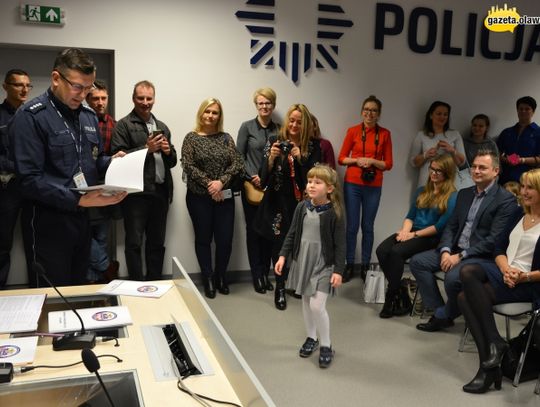 Kolorowo na policji