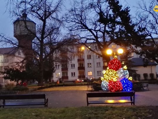 Centrum w świątecznym klimacie