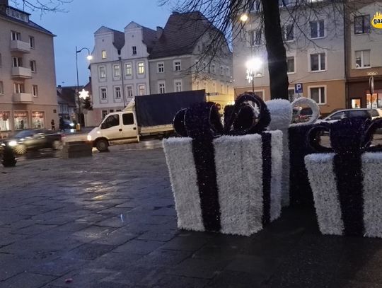 Centrum w świątecznym klimacie