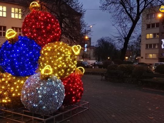 Centrum w świątecznym klimacie