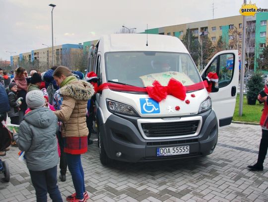 Św. Mikołaj przyjechał prezentem