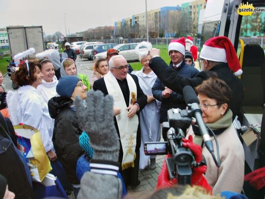 Św. Mikołaj przyjechał prezentem