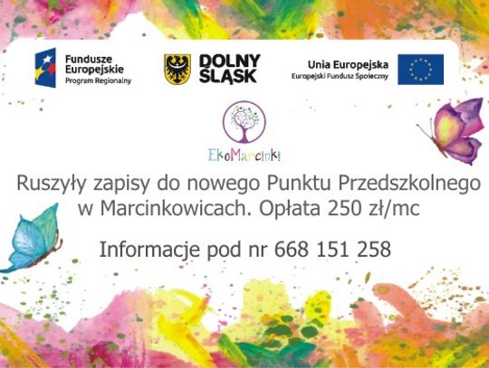 Ruszyły zapisy do nowego Punktu Przedszkolnego