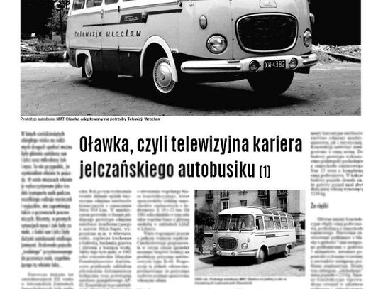 Oławka, czyli telewizyjna kariera jelczańskiego autobusiku (1)