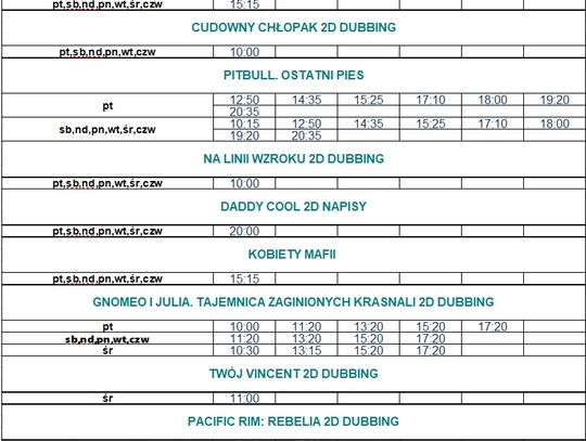 Co grają w OH Kino? Repertuar od 23 marca