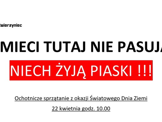 Pożyteczna akcja! Dołącz do tych, którym zależy!