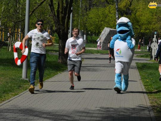 Z patriotycznym akcentem - pobiegli do matury!