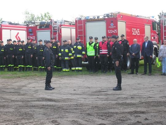 Ponad 50 strażaków nad stawem i bardzo ważne zadanie