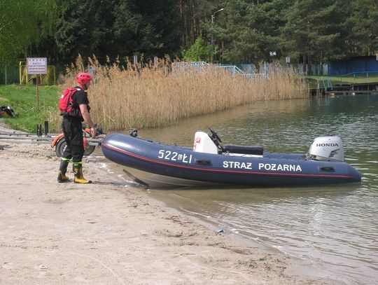 Ponad 50 strażaków nad stawem i bardzo ważne zadanie