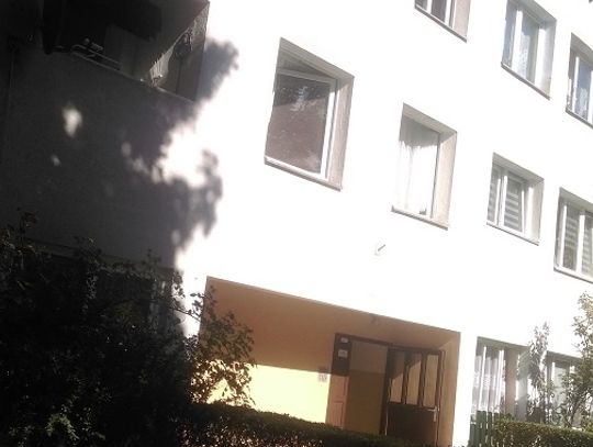 Akcja strażaków na Kasprowicza w Oławie Akcja strażaków na Kasprowicza w Oławie