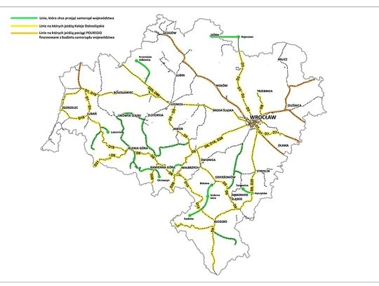 WIADOMOŚCI Z REGIONU: Marszałek chce przejąć linie kolejowe zaniedbane przez PKP