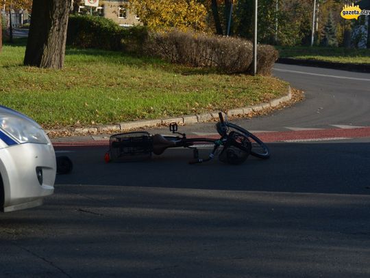 Potrącenie rowerzystki. Kierowca nietrzeźwy