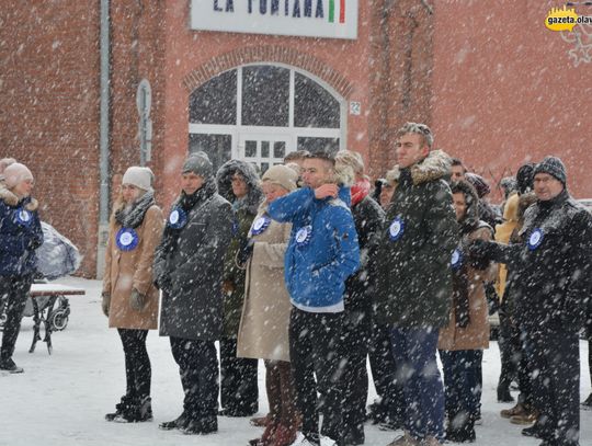 Takiego poloneza jeszcze nie było! Jak z "Krainy lodu"