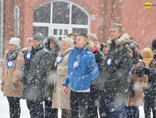 Takiego poloneza jeszcze nie było! Jak z "Krainy lodu"