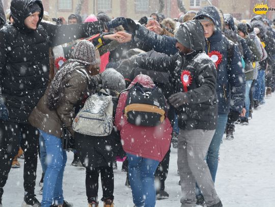 Takiego poloneza jeszcze nie było! Jak z "Krainy lodu"