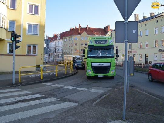 Mała kolizja, duże utrudnienia