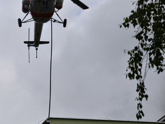 Strzały, strach, helikoptery i walka o życie. ZDJĘCIA