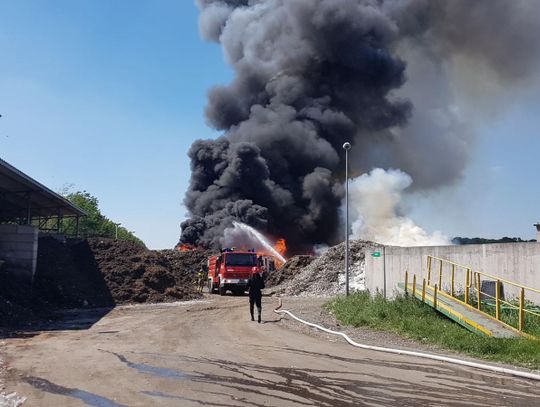 Pożar wysypiska śmieci! ZDJĘCIA, VIDEO