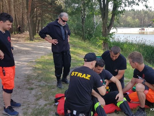 Co działo się nad stawem?